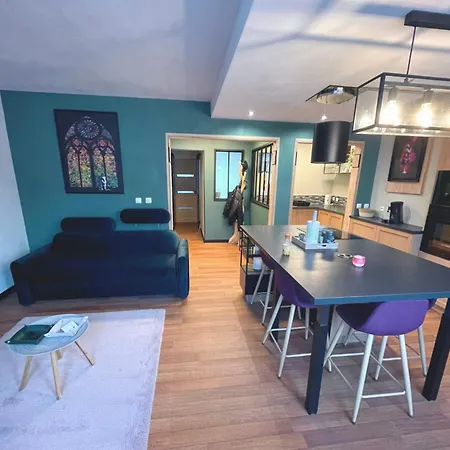 L'interlude, Confort Et Equipe Pour Escale Entre Terre Et Apartmán Calais